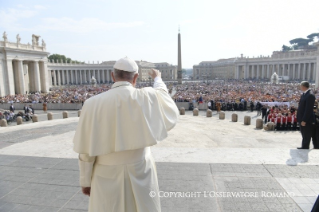 Papst Franziskus Jubiläumsaudienz Ausserordentliches Jubiläum der Barmherzigkeit